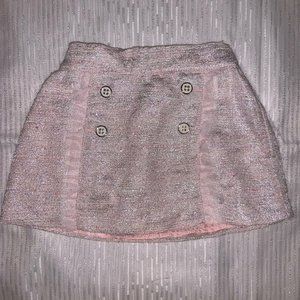 Janie and Jack pink skirt 3-6m